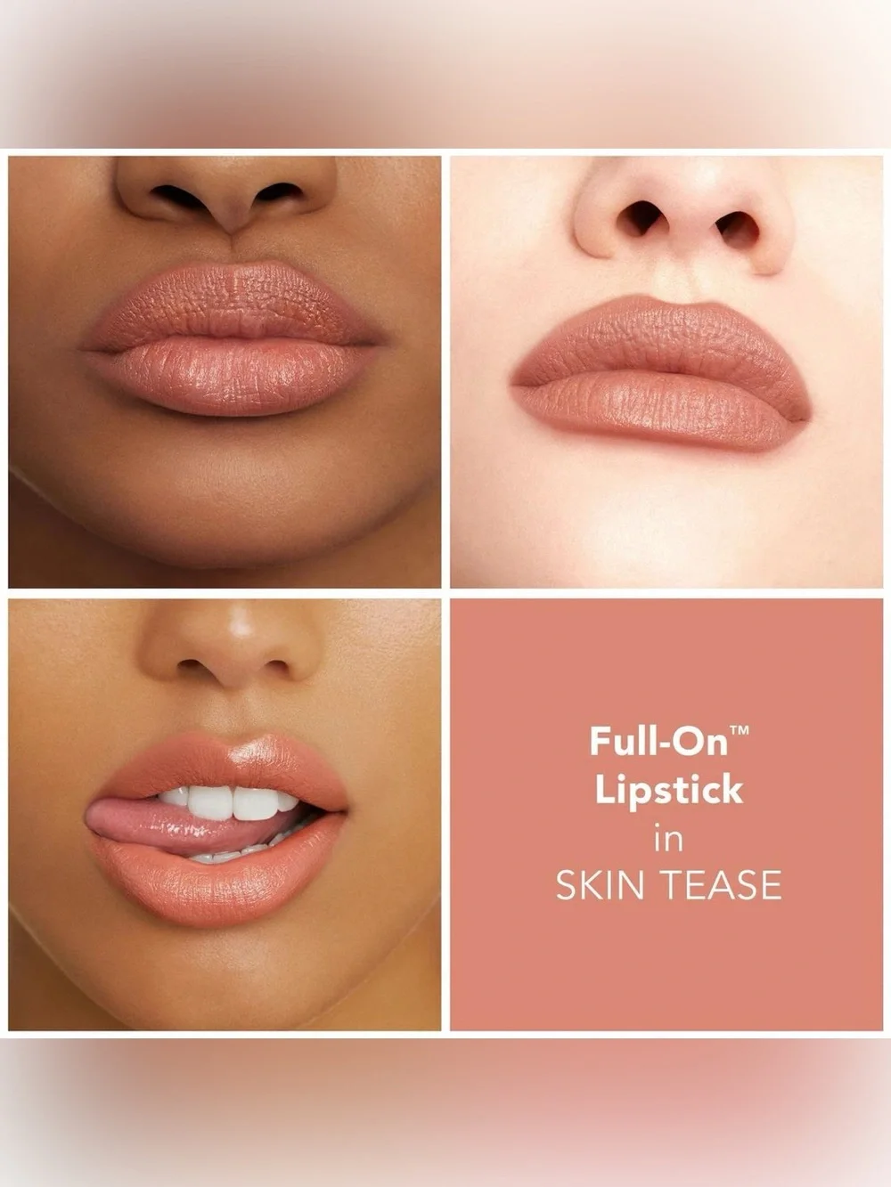 Buxom Full-On Satin Lipstick- SKIN TEASE